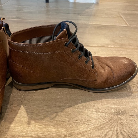 H&M Faux Leather Chukka Boots main image 4